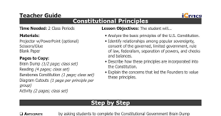 Icivics answer key the role of media created date. Constitutional Principles Hs 0 Pdf Dochub