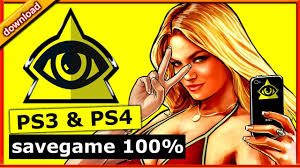 Ps4 Ps3 Game Save Gta 5 100 Completion Youtube