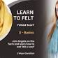 Create @ Blackwattle - Nuno Felted Scarf event image