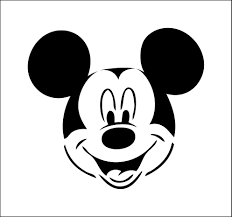 Mickey Pochoir De Mickey Dessin De Mickey Ref 401 Etsy Citrouille Mickey Mickey Mouse Dessin Pochoir Silhouette