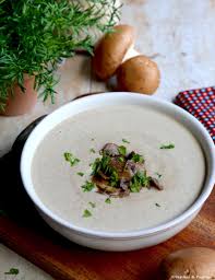 Veloute De Champignons Recette Veloute Champignon Recettes De Cuisine Recette Hiver
