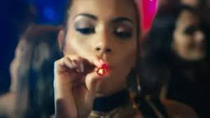 The bottle of cognac Hennessy V. S. O. P. Privilege in the clip It's  secured DJ Khaled ft. Nas, Travis Scott