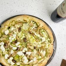 Pesto Sauce For Pizza Especially Recipe Food Com Recipe In 2020 Chicken Pesto Pizza Artichoke Pesto Recipe Homemade Pesto