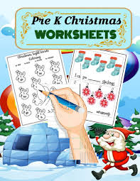 Fun activity sheets for kindergarten. Pre K Christmas Worksheets Christmas Counting Activities For Pre K And Kindergarten Learn And Understand The Numbers From 1 10 In A Fun Way Xmas Coloring Pages For Children And Family Organizing Happy