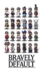Bravely Default By Frootsycollins On Deviantart Pixel Art Games Pixel Art Characters Pixel Characters