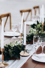 Chiffon Wedding Table Runner 27 X120 White In 2020 Table Runners Wedding Modern Table Setting Wedding Rustic Table Setting