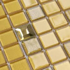 Metal mosaic tile, rhinestone crystal bathroom and kitchen tiles nb01 4.7. 1sf Golden Brown Iridescent Glass Mosaic Tile Backsplash Kitchen Spa Sink Wall Floor Wall Tiles Home Garden Worldenergy Ae