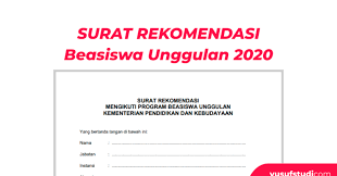 We did not find results for: Contoh Surat Rekomendasi Beasiswa Unggulan 2020 Yusuf Studi