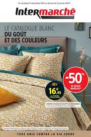 Prospectus Et Catalogue Intermarche Parure Housse De Couette Housses Housse De Couette