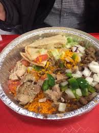 Chicken Gyro Combo Platter Less Food Than The Food Truck In Nyc Picture Of The Halal Guys San Francisco Tripadvisor