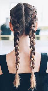 How To Dutch Braid Your Own Hair Boxerbraids Braid Dutch Hair Dutchbraided Braids For Long Hair Braids For Short Hair Dutch Hair
