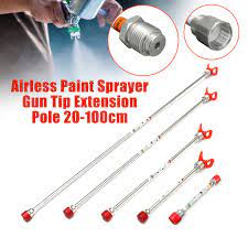 20 30 50 75 100cm Airless Paint Sprayer Spray Guns Tip Extension Pole Rod Fits Spray Guns Tool Parts Spray Guns Aliexpress