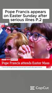 Pope Frances Easter Appearance