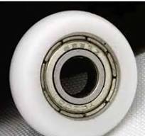 5mm Bore Bearing with 17mm White Plastic round Tire 5x17x6mm | eBay