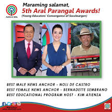 Noli de castro pleaded yesterday to his political opponents to spare his family from dirty politics as the may 10. Abs Cbn Pr Noli De Castro And Bernadette Sembrano Won Facebook
