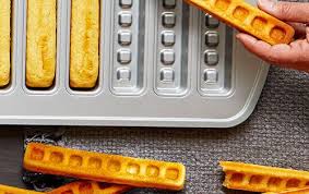 Our Waffle Stick Pan Let S You Know Exactly What Is In Your Kids Waffle Sticks Plus Kids Will Have A Grea Waffle Sticks Waffle Stick Pan Recipe Pampered Chef