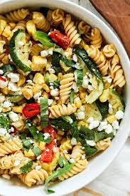 Late Summer Veggie Pasta Salad Recipe Veggie Pasta Salad Veggie Pasta Pasta Salad