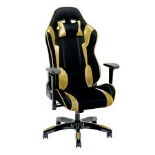 New products wcg gaming chair ergonomic computer armchair office home swivel massage chair lifting adjustable chair. Corliving Black And Gold High Back Ergonomic Office Gaming Chair With Height Adjustable Arms Lof 802 G The Home Depot