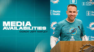 Coach Jeff Hafley meets with the media | Miami Dolphins - YouTube