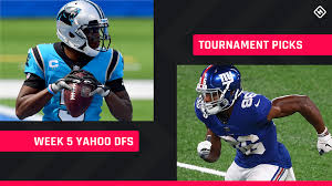 Betting news, daily fantasy, draftkings daily fantasy picks, draftkings dfs strategy. Yahoo Nfl Dfs Picks Week 5 Daily Fantasy Football Lineup Advice For Gpp Tournaments Sporting News