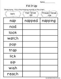 Students Get Practice Adding Ed And Ing To Verbs In This Worksheet This Freebie Is Part Of A Bigger P First Grade Writing 1st Grade Writing Teaching Literacy