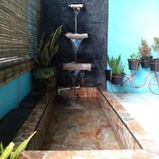 33 Desain Kolam Ikan Minimalis Di Lahan Sempit Terbaru 2019 Dekor Rumah Patio Kolam Ikan Kolam