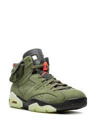 Ширина башмака air jordan 6 retro travis scott cactus jack size 11. Jordan Air Jordan 6 Retro Cactus Jack Travis Scott Farfetch