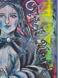 Barbara", Painting by Martina Marten