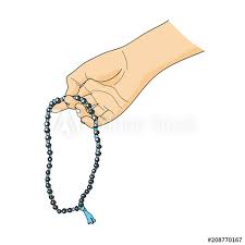 Build and engage with your professional network. Prayer Beads In A Hand Counting In Tasbih Japa Mala Meditation Cartoon Vector Illustration Stock Vector Adobe Stock