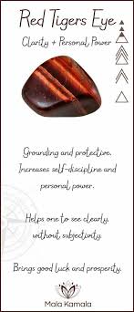 Red Tiger Eye Crystals And Gemstones Healing Crystals