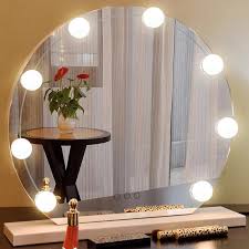 10pcs Led Makeup Mirror Light Bulb Kit Dimmable Vanity Lights Usb Charging Port Cosmetic Lighted Bulb Bedroom Bathroom Lighting Table Lamps Aliexpress