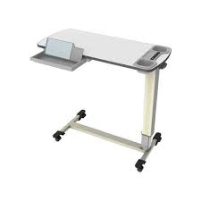 Over bed desk adjustable height. Height Adjustable Overbed Table Pf 3100 Series Paramount Bed On Casters Hydraulic