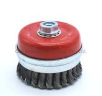 Twisted Knot Cup Metal Brush for Angle Grinder