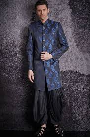 10 Latest Blue Sherwani Designs Are Sure To Impress