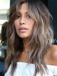 Mushroom Blonde Hair Is Everything You Need This Winter Here Are 15 Gorgeous Examples To Show Your Stylist Long Shag Haircut Long Hair With Bangs Hair Styles