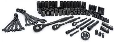 105 Piece Industrial Black Sae Metric Socket Wrench Mechanics Hand Tool Set Husky Hand Tool Set Mechanics Tool Set Tool Set