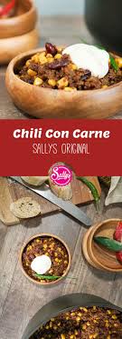 Chili Con Carne Sallys Original Crowdfeeder Party Food Chilli Con Carne Rezept Kidneybohnen Rezept Rezepte