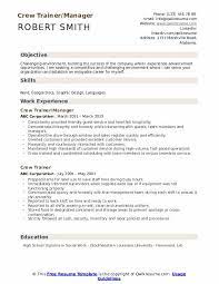 When autocomplete results are available, use up and down arrows to review and enter to select. Crew Trainer Resume Samples Qwikresume