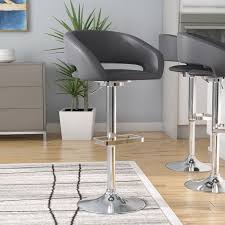 Nolte Swivel Adjustable Height Bar Stool Swivel Bar Stools Bar Stools World Market Dining Chairs