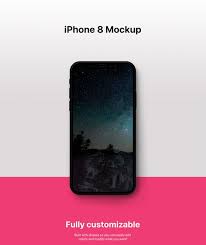 Fully Customizable Iphone 8 Psd Mockup Iphone Psd Mockup Iphone Mockup Psd Iphone App Design Iphone Apps