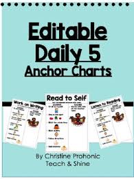 Daily Five Stamina Chart Worksheets Teaching Resources Tpt