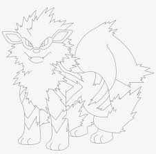 Comment imprimer les dessins coloriés ? Lineart Of Arcanine By Inukawaiilover On Deviantart Coloriage Pokemon Arcanin Png Image Transparent Png Free Download On Seekpng