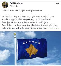 Kosovo anthem 2021 himni i kosovës pavarsia e kosovës 13 vjet shtet подробнее. Cakaj Harron Pavaresine E Kosoves Tirananews