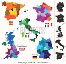 Go back to see more maps of switzerland. Spain Italy France Vector Photo Free Trial Bigstock