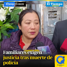 FAMILIARES EXIGEN JUSTICA TRAS MUERTE DE POLICÍA El suboficial PNP Alfredo  Quispe Atayupanqui falleció esta mañana en EsSalud, tras recibir dos  impactos de bala durante una violenta balacera en Paucartambo. Entre  lágrimas,
