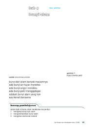 Pelajaran 9 Bunyi Alam
