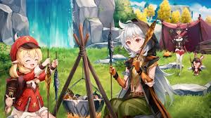 Genshin impact character exp farming — how to grind exp in genshin impact. Klee Amber Dodoco Baron Bunny And Razor Genshin Impact Drawn By Lunacle Danbooru