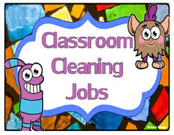 Classroom Cleaning Chart