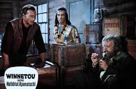 Urodził się w berlinie w rodzinie aktorskiej: Winnetou Und Das Halbblut Apanatschi 1966 Film Cinema De