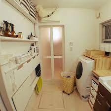 バス トイレ ファイルボックス ディアウォール タオル在庫収納 セリア などのインテリア実例 2016 09 22 00 13 00 roomclip ルームクリップ 収納 セリア 洗面所 ディアウォール